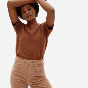 NWT Everlane Alpaca Sweater Tee - Dark Copper
